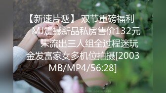 【新速片遞】 双节重磅福利❤️MJ震撼新品私房售价132元❤️未流出三人组全过程迷玩金发富家女多机位拍摄[2003MB/MP4/56:28]