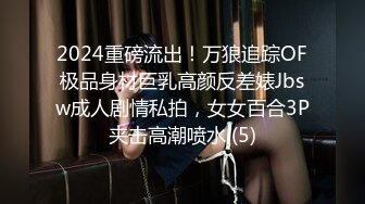 2024重磅流出！万狼追踪OF极品身材巨乳高颜反差婊Jbsw成人剧情私拍，女女百合3P夹击高潮喷水 (5)