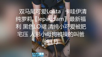 ⭐双马尾可爱Lolita⭐卡哇伊清纯萝莉〖lepaudam〗最新福利 黑色LO裙 清纯小可爱被肥宅压 人形小母狗被操的叫爸爸 (1)