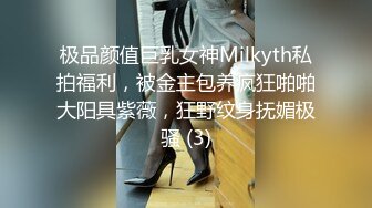 极品颜值巨乳女神Milkyth私拍福利，被金主包养疯狂啪啪大阳具紫薇，狂野纹身抚媚极骚 (3)