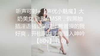 听声可射~【声优小魅魔】大奶美女 自慰AMSR，假屌抽插淫语骚话娇喘，爸爸操的我好爽，开档黑丝手指插入呻吟【80v】 (10)