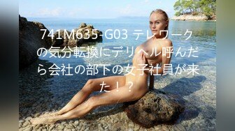 741M635-G03 テレワークの気分転換にデリヘル呼んだら会社の部下の女子社員が来た！？