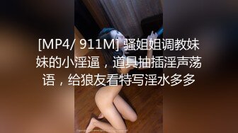 [MP4/ 911M] 骚姐姐调教妹妹的小淫逼，道具抽插淫声荡语，给狼友看特写淫水多多