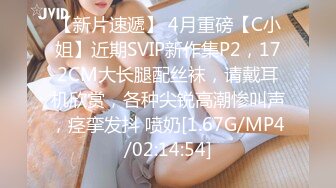 【新片速遞】 4月重磅【C小姐】近期SVIP新作集P2，172CM大长腿配丝袜，请戴耳机欣赏，各种尖锐高潮惨叫声，痉挛发抖 喷奶[1.67G/MP4/02:14:54]