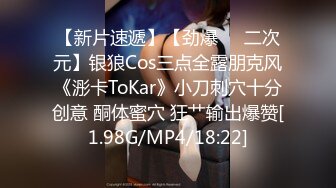 【新片速遞】【劲爆❤️二次元】银狼Cos三点全露朋克风《浵卡ToKar》小刀刺穴十分创意 酮体蜜穴 狂艹输出爆赞[1.98G/MP4/18:22]