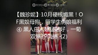 【魏珍妮】10月硬核媚黑！OF黑奴母狗，留学生伪娘福利④ 黑人白人越猛越好，一菊双屌3P肉搏  (2)